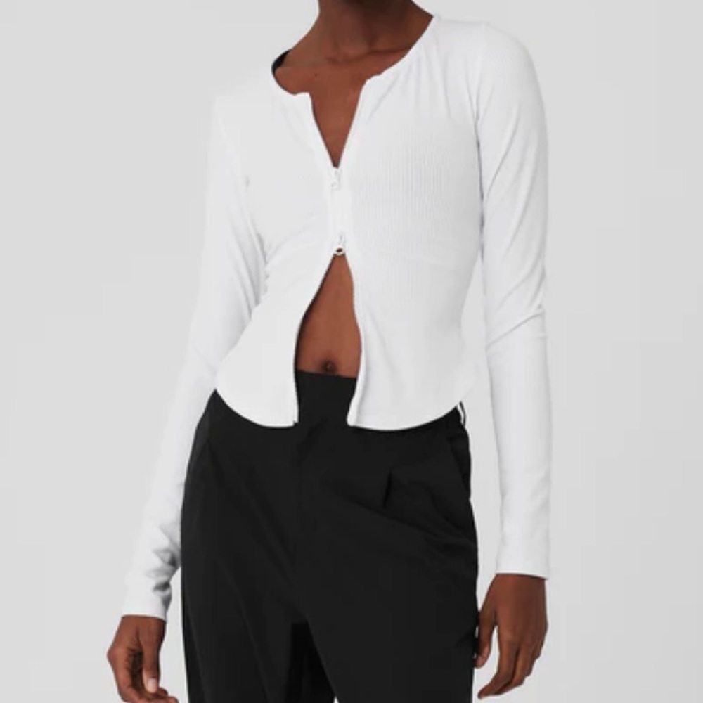Alo Yoga Ribbed Stardust Jacket